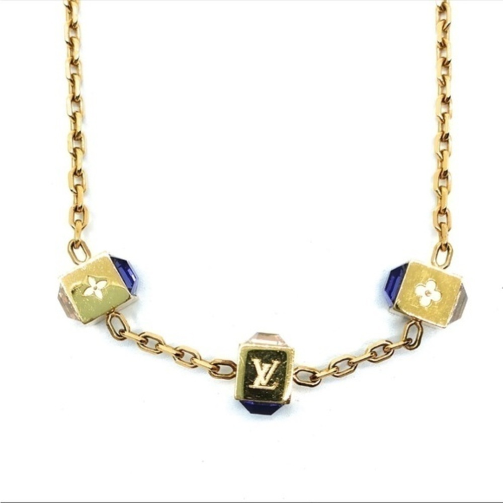 Louis Vuitton Collie Gambler Necklace - Picture 2 of 9